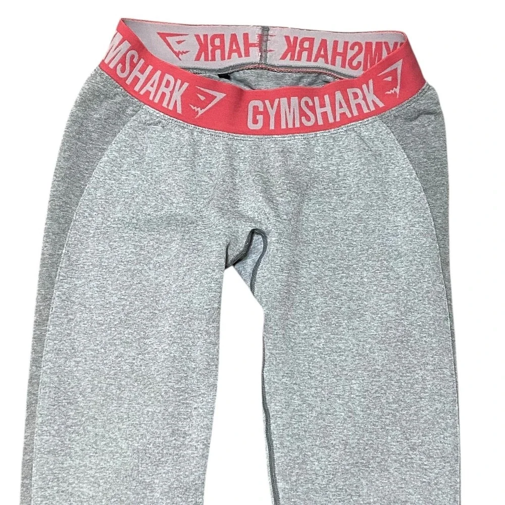Gymshark Flex Seamless Leggings‎ Grey Pink Marl Contouring Gymcore Size Small